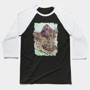 Machu Picchu Baseball T-Shirt